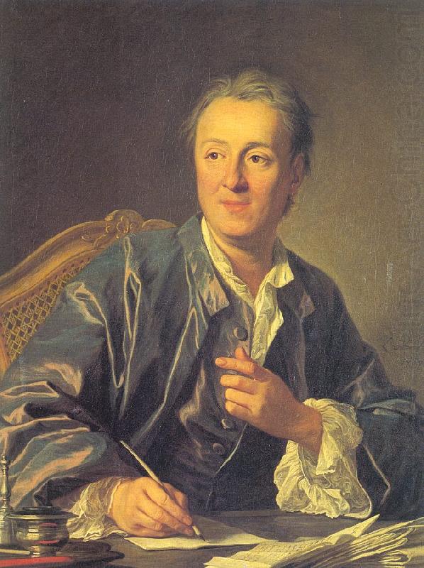 Loo, Louis-Michel van Portrait of Denis Diderot china oil painting image